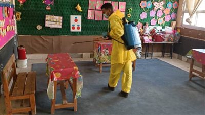 تفاصيل جهود صحة الشرقية في تطهير المقار الانتخابية