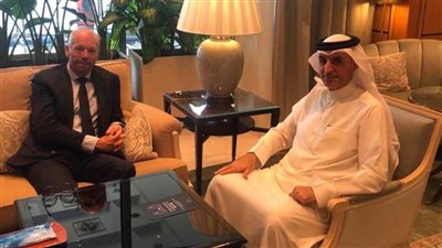 سفير البحرين بمصر يستقبل سفير هولندا