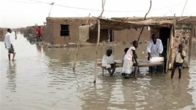  ارتفاع حصيلة ضحايا الفيضان إلى ٤٠ قتيلًا في السودان