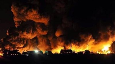 بالفيديو.. انفجار أعقبه حريق وسط طهران