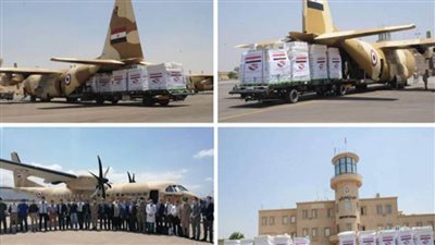 مصر تكثف الجسر الجوى لإرسال المساعدات العاجلة للجمهورية اللبنانية
