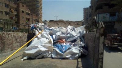 إزالة الدعاية الانتخابية بالقاهرة