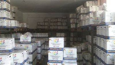 ضبط مصنع بمرغم به مستلزمات إنتاج مجهولة المصدر