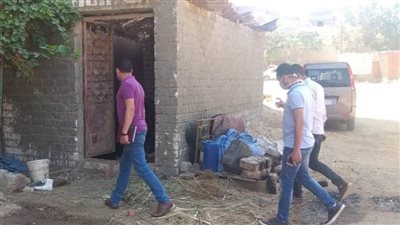 ضبط أعمال بناء وتعديات على خط التنظيم ببنى سويف 