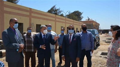 محافظ المنيا يتابع تطوير مجزر بني أحمد اليدوي لتحويله لنصف آلي
