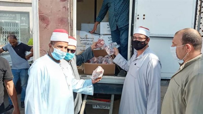 تسلم ٢ أطنان من لحوم