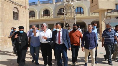 بدء أعمال المرحلة الثانية من تطوير منطقة دير جبل الطير بسمالوط