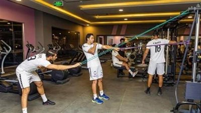 فراعنة اليد يواصلون تدريباتهم الشاقة بمعسكر الغردقة