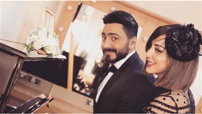 زوجة تامر حسني تجمع النجوم وتفاجئه بالاحتفال بعيد ميلاده