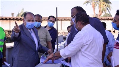 محافظ أسيوط يتفقد أعمال تنفيذ مشروع نفق مشاة 
