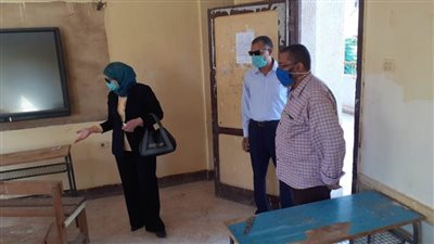 محافظ بني سويف يتابع امتحان الدور الثاني للثانوية العامة 