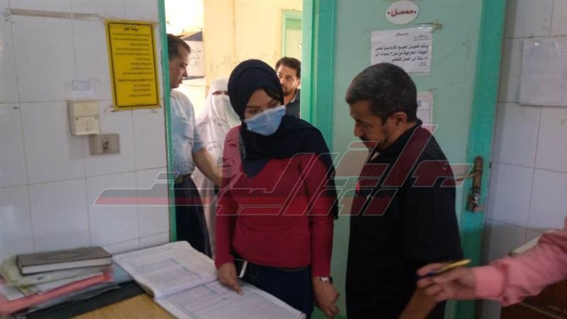 ربنا خلال تفقد الوحدة