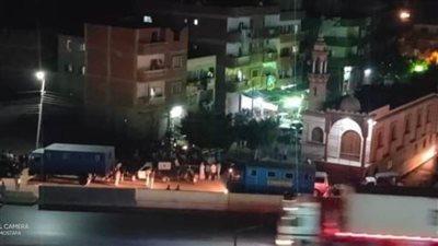 فرض كردون أمني بمحيط منزل مذبحة كفر الدوار