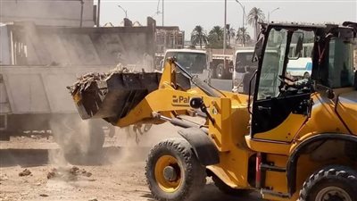 رفع 95 طن رديم ومخلفات بنطاق حي غرب