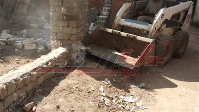  إزالات فورية للمخالفات بمركزين بالمنوفية