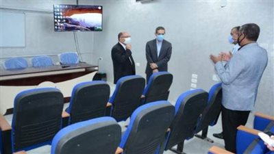 محافظ الغربية يتفقد المديرية المالية بعد تجديدها وتطويرها