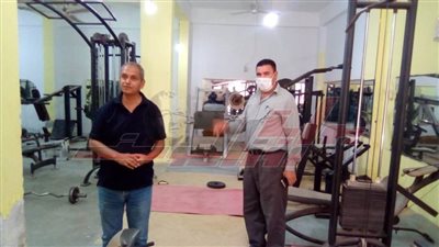 حملة مرورية لضبط صالون الألعاب الرياضية والأندية الصحية المخالفة بالخانكة