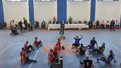 وزير الرياضة ومحافظ بورسعيد يتفقدان نادي الحرية للمعاقين.. 
