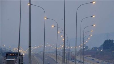 صب عدد٤٥ عامود إضاءة بالحضرة الجديدة