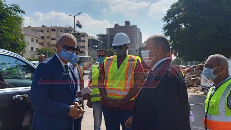 محافظ القليوبية يتفقد