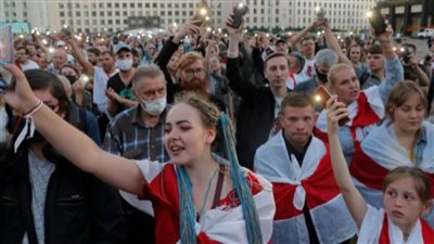اعتقال 125 شخصا في مظاهرات احتجاجية في بيلاروسيا