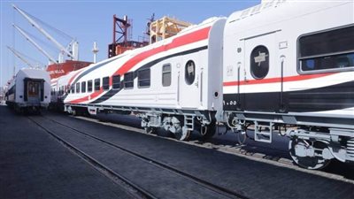 شاهد بالصور... العربات المنضمة اليوم لسكك حديد مصر