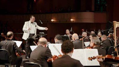 موسيقى الأعمال الدرامية بصوت مصر على مسرح النافورة بدار الأوبرا