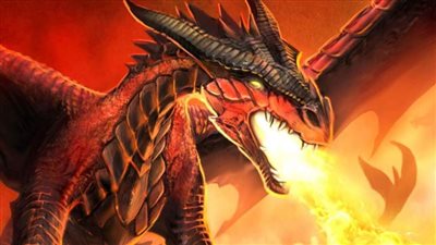 التنين يلتهم راعي البقر  