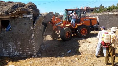  إزالة 216 تعديًا بكفرالشيخ