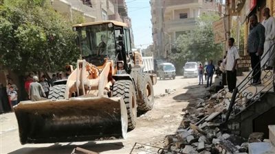 رفع  إشغالات وتحرير محاضر في حملة مكبرة  بالفشن