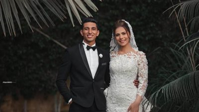 تهنئة بزفاف الكابتن أحمد هاني نجم خط دفاع نادي طلائع الجيش