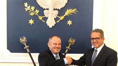 العناني يلتقى نائب وزير التعليم البولندي