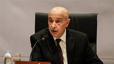 عقيلة صالح يدعو الاتحاد الأوروبي لدعم تثبيت وقف إطلاق النار