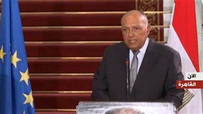 عاجل.. شكري يؤكد عمق ومتانة العلاقات بين مصر والاتحاد الأوروبي