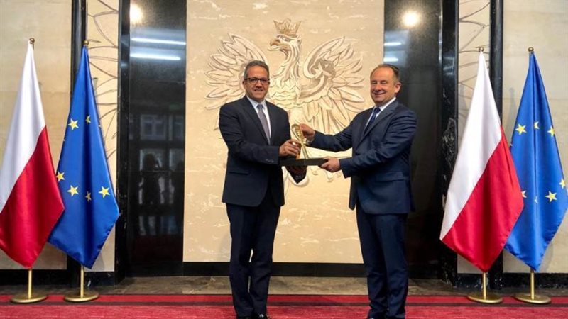 العنانى ونظيره البولندى