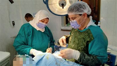 ٣ جراحات استئصال ورم بالثدي وفحص الإكلينيكي وسونار لـ٢١ سيدة بالشرقية