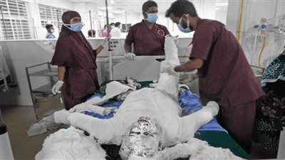 عاجل.. مقتل 14 شخصا إثر انفجار أجهزة تكييف في أحد المساجد 