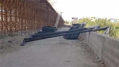 إنجاز 75 % من كوبري الميمون بتكلفة 210 ملايين جنيه