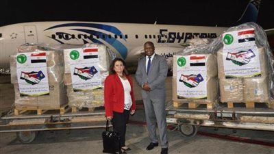 مصر ترسل مساعدات طبية لأشقائها الأفارقة للمساعدة في احتواء انتشار جائحة كورونا