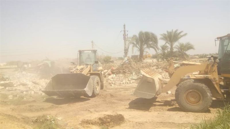 حملة الإزالات بمركز