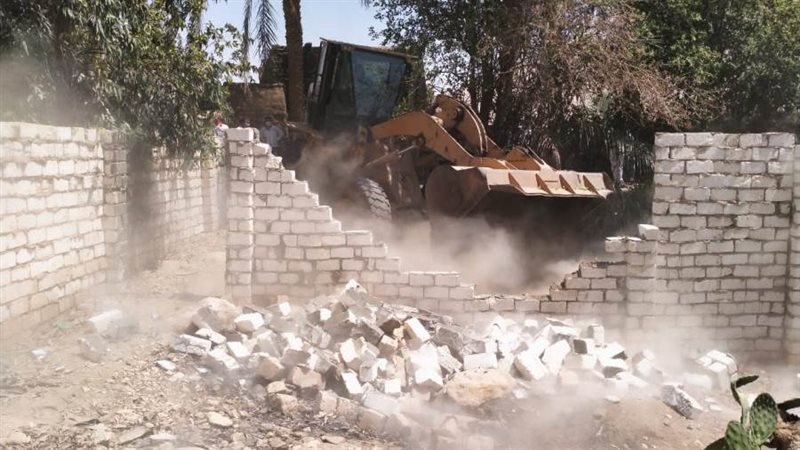 حملة الإزالات بمركز