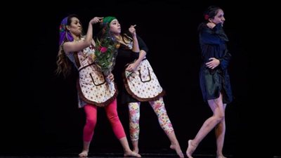 الرقص الحديث يجسد القضايا الإنسانية النبيلة فى عرض 