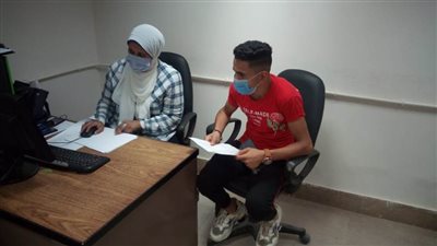 ٩٢٥ طالبا سجلوا رغباتهم بمعامل التنسيق الإلكتروني بالمرحلة الثانية بحلوان