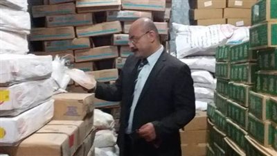 ضبط 1.5 طن سماد بمخزن مخالف خلال حملة مكبرة بمركز سمالوط بالمنيا