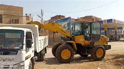  استمرار حملات النظافة المكبرة بشوارع كفر الشيخ