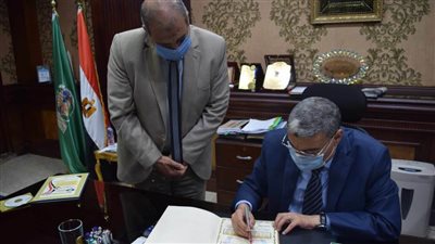 محافظ المنيا يعتمد نتيجة الدور الثاني للشهادة الإعدادية بنسبة نجاح 100%