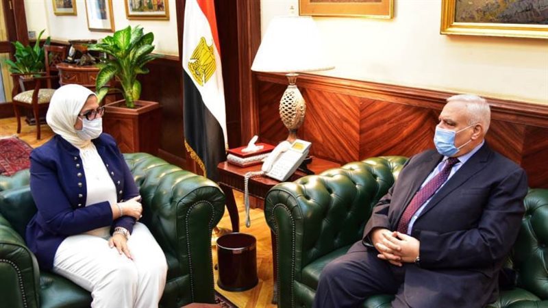 وزيرة الصحة ورئيس