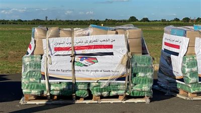 مصر تواصل تكثيف الجسر الجوي لإرسال مساعدات  لمتضرري السيول بالسودان وجنوب السودان