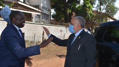عبد العاطى ومناوا يبحثان سبل تعزير التعاون بين مصر وجنوب السودان في مجال الموارد المائية والرى 