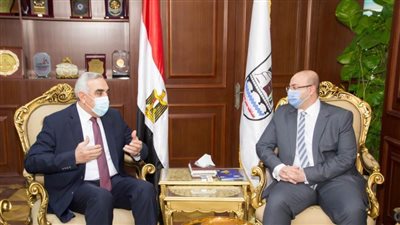  سفير العراق بالقاهرة يزور بني سويف
